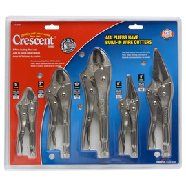 Crescent 5-Piece Locking Plier Set