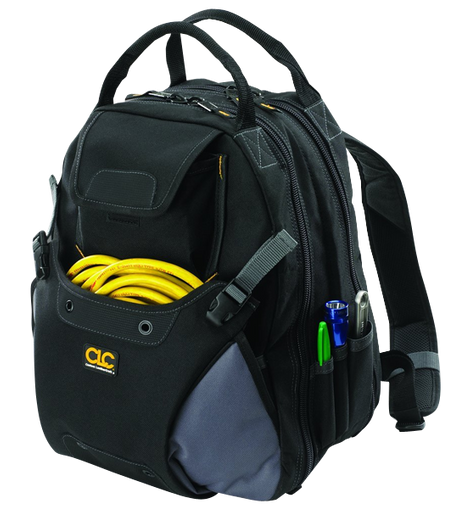 Custom Leathercraft 1134 Tool Backpack, 48-Pocket